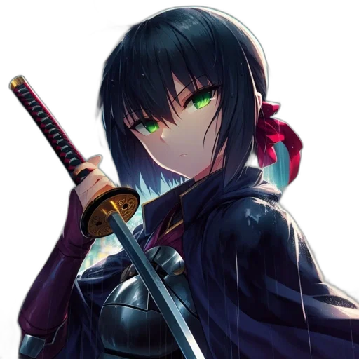 sword, weapon, staff, face transparent PNG cut-out