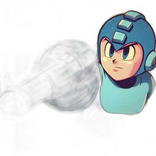 robot, weapon, bottle, hat transparent PNG cut-out