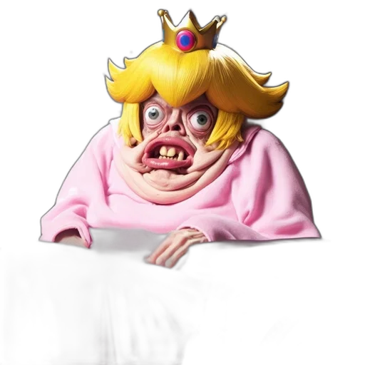 crown, mask, creature, face transparent PNG cut-out