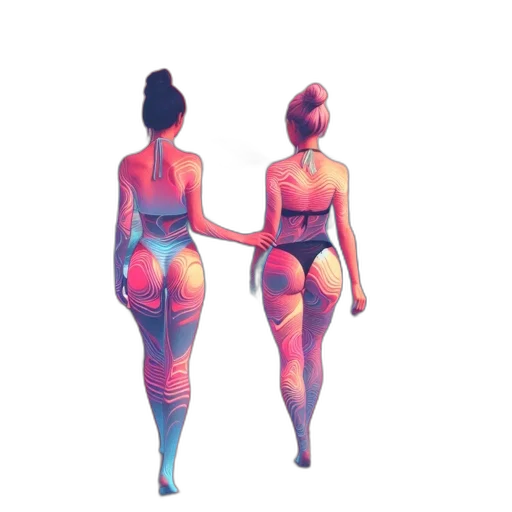 dress, concept art, 3d render, pixel art transparent PNG cut-out