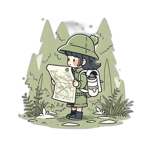 jacket, weapon, hat, robot transparent PNG cut-out