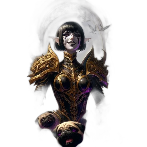staff, mask, face, dragon transparent PNG cut-out