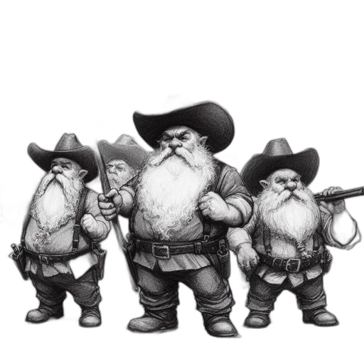 concept art, fantasy art, pencil sketch, 3d render transparent PNG cut-out
