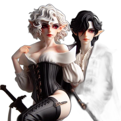 concept art, fantasy art, 3d render, photorealistic transparent PNG cut-out