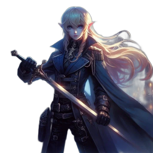 sword, staff, weapon, dragon transparent PNG cut-out