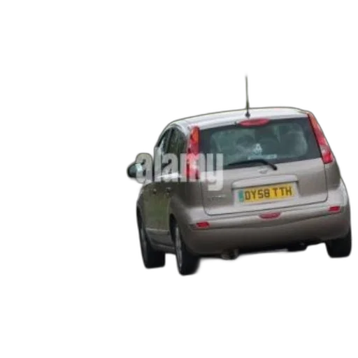 car, beige, license, plate transparent PNG cut-out