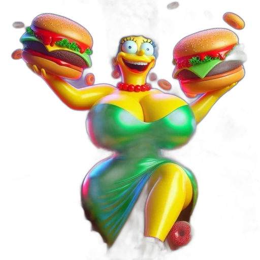 food, robot, dress, creature transparent PNG cut-out