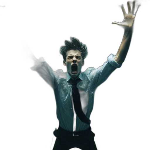 staff, face, jacket, mask transparent PNG cut-out