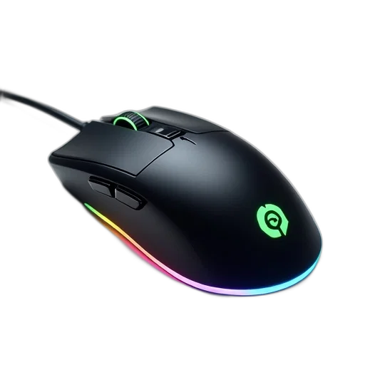 3d render, photorealistic, black, computer transparent PNG cut-out