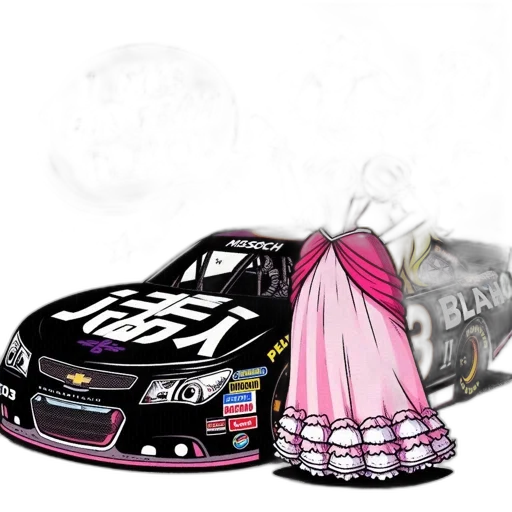 car, concept art, cartoon, 3d render transparent PNG cut-out