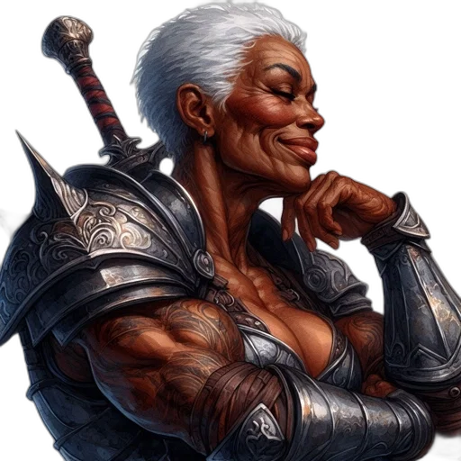 face, sword, fantasy art, concept art transparent PNG cut-out