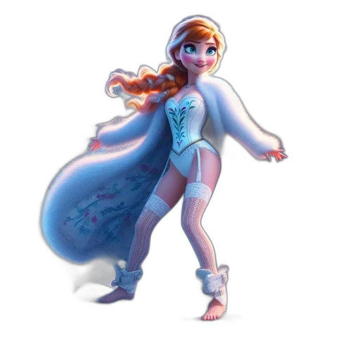 dress, concept art, 3d render, fantasy art transparent PNG cut-out