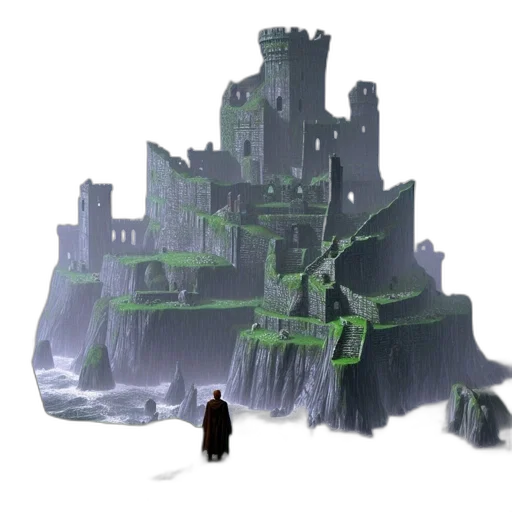 crown, concept art, 3d render, fantasy art transparent PNG cut-out