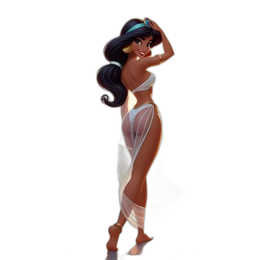 dress, concept art, fantasy art, 3d render transparent PNG cut-out