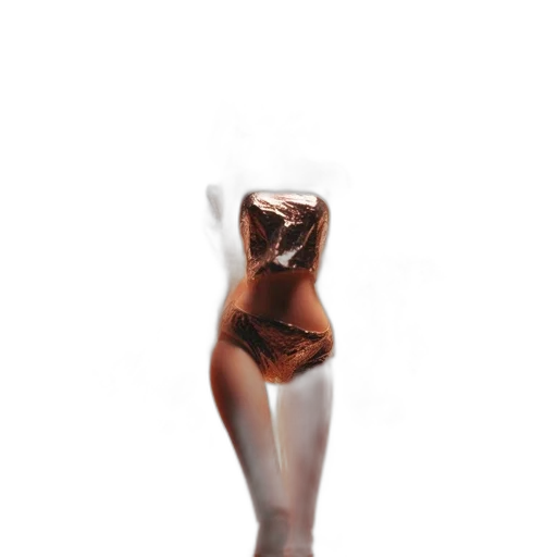 dress, bottle, shoes, staff transparent PNG cut-out