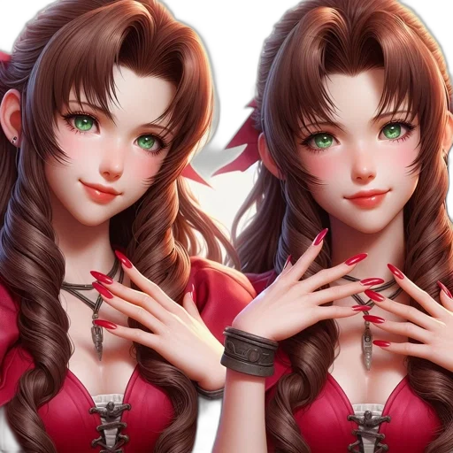 fantasy art, anime, concept art, photorealistic transparent PNG cut-out