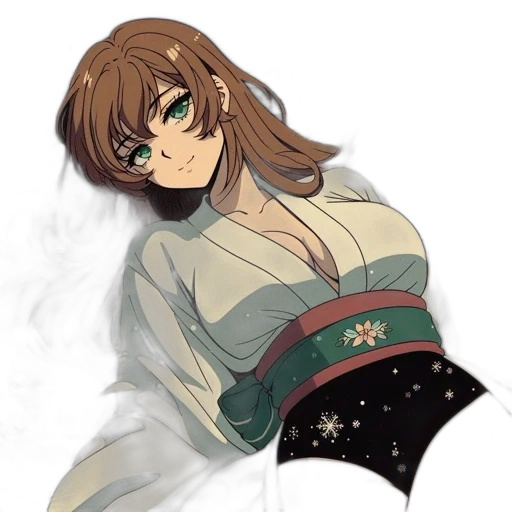 dress, staff, jacket, weapon transparent PNG cut-out