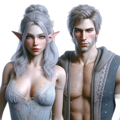 concept art, fantasy art, 3d render, photorealistic transparent PNG cut-out