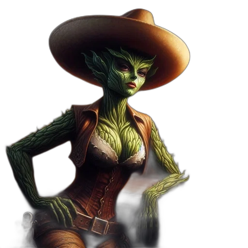 hat, staff, concept art, fantasy art transparent PNG cut-out