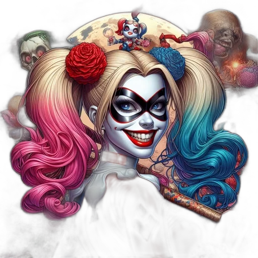 mask, comic book art, concept art, fantasy art transparent PNG cut-out