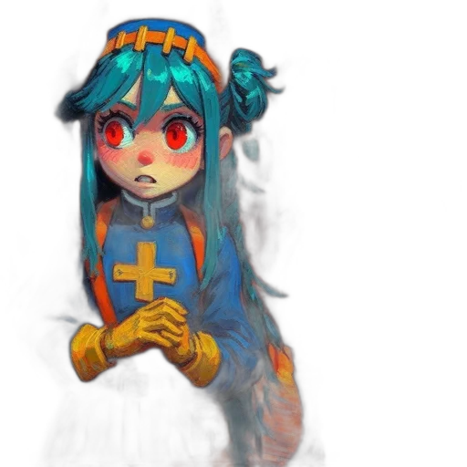 staff, mask, creature, robot transparent PNG cut-out