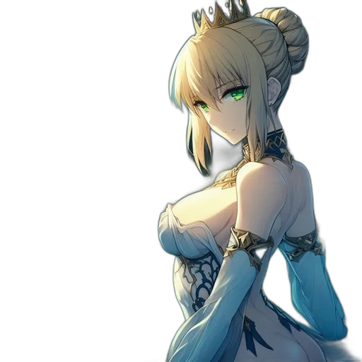 crown, dress, dragon, robot transparent PNG cut-out