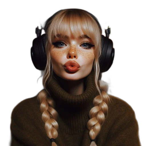 face, photorealistic, cartoon, fantasy art transparent PNG cut-out
