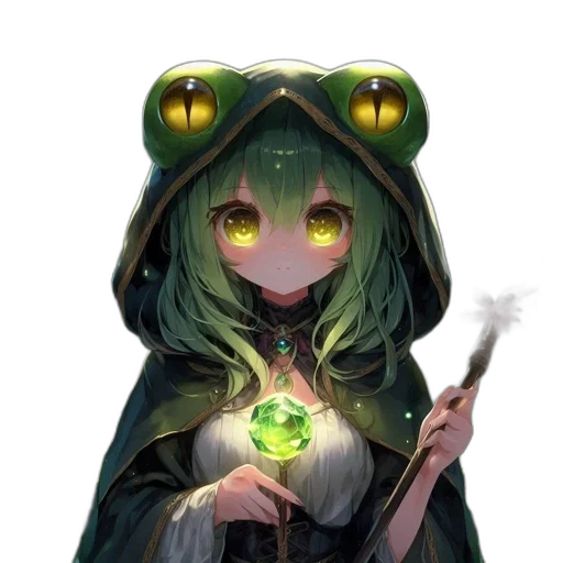dragon, staff, mask, weapon transparent PNG cut-out