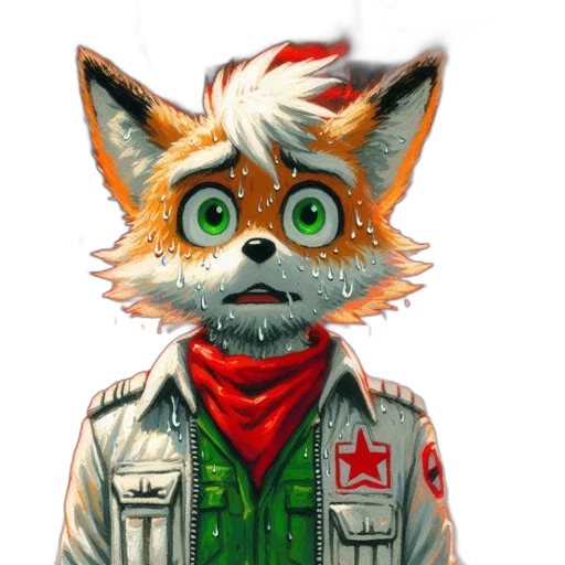 jacket, staff, animal, mask transparent PNG cut-out
