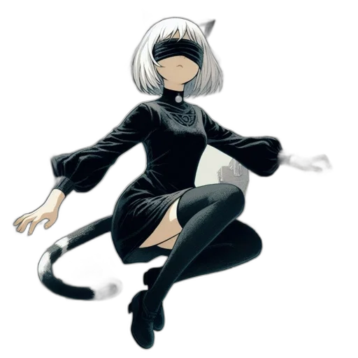 mask, robot, creature, staff transparent PNG cut-out