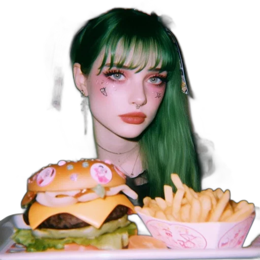 food, face, creature, robot transparent PNG cut-out