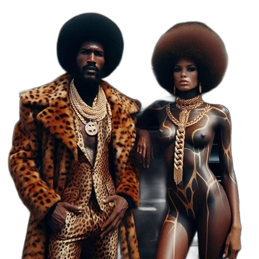 jacket, concept art, comic book art, two transparent PNG cut-out