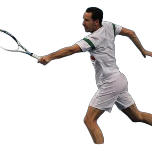 staff, photorealistic, tennis, player transparent PNG cut-out