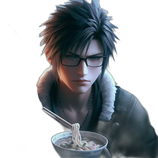 food, concept art, photorealistic, pixel art transparent PNG cut-out