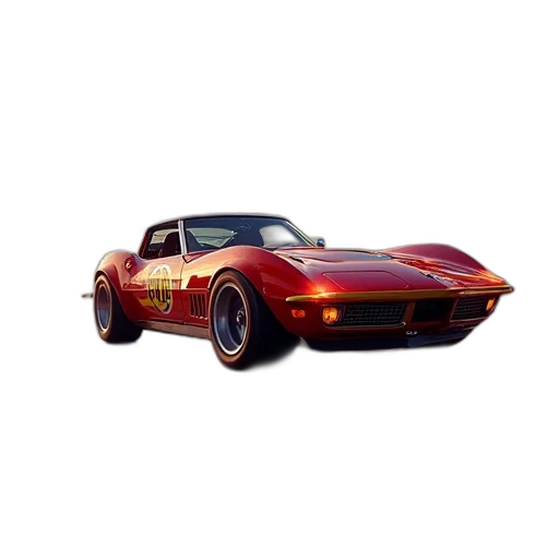 car, 3d render, photorealistic, concept art transparent PNG cut-out