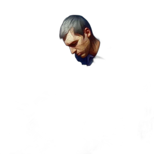 face, hair, creature, mask transparent PNG cut-out