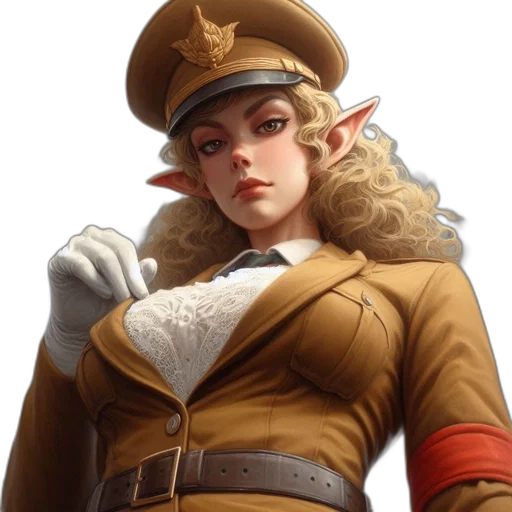 staff, hat, jacket, face transparent PNG cut-out