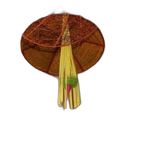 umbrella, jewelry, hat, staff transparent PNG cut-out