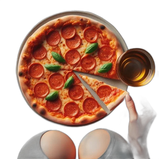 food, 3d render, photorealistic, concept art transparent PNG cut-out