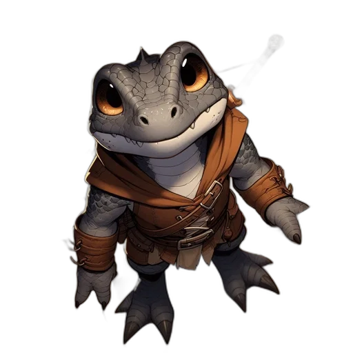 dragon, creature, staff, animal transparent PNG cut-out
