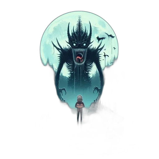 creature, dragon, mask, face transparent PNG cut-out