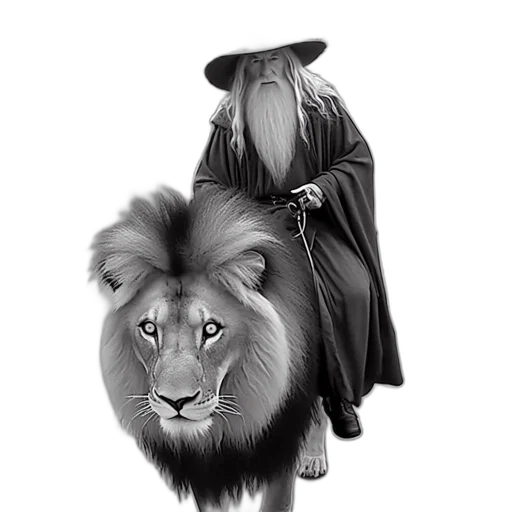 animal, hair, fantasy art, concept art transparent PNG cut-out