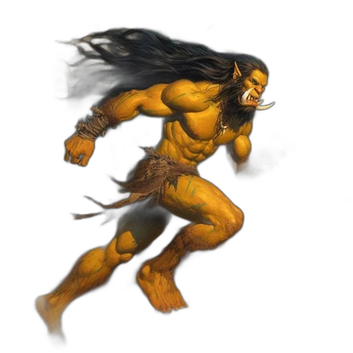 creature, fantasy art, concept art, comic book art transparent PNG cut-out