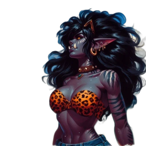 fantasy art, concept art, comic book art, pixel art transparent PNG cut-out