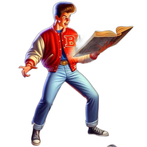 jacket, staff, robot, concept art transparent PNG cut-out