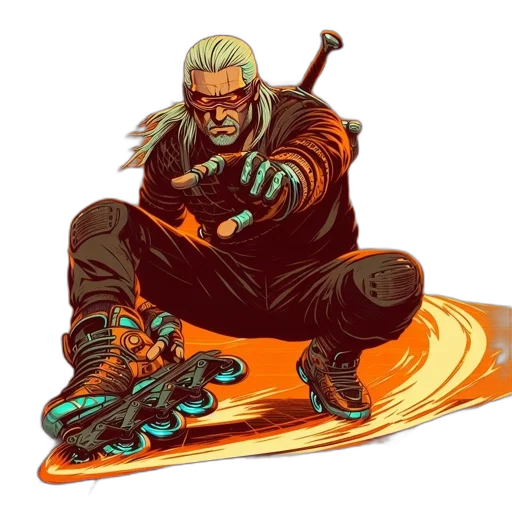 weapon, concept art, comic book art, fantasy art transparent PNG cut-out