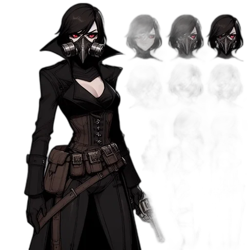 mask, staff, weapon, concept art transparent PNG cut-out