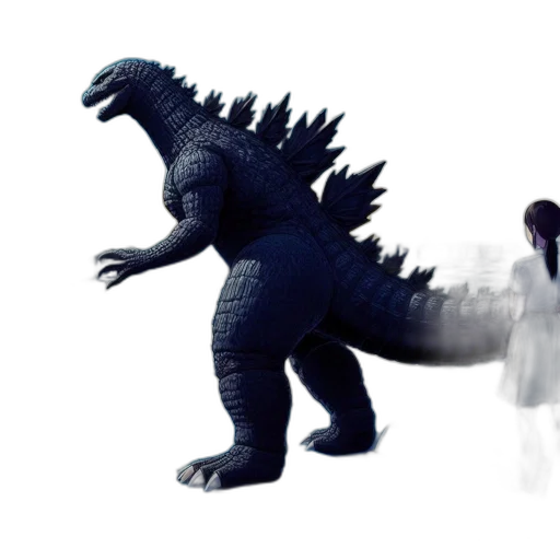 creature, dragon, animal, 3d render transparent PNG cut-out