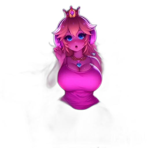 crown, dress, jewelry, staff transparent PNG cut-out