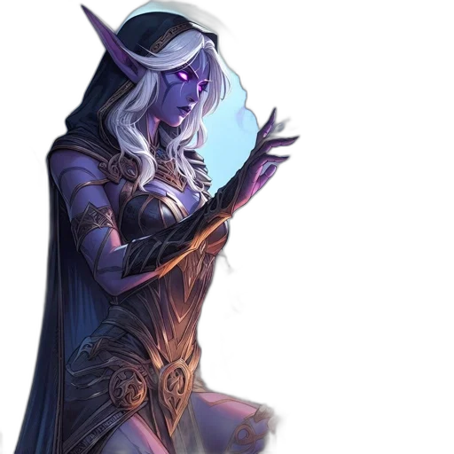 staff, dragon, dress, mask transparent PNG cut-out